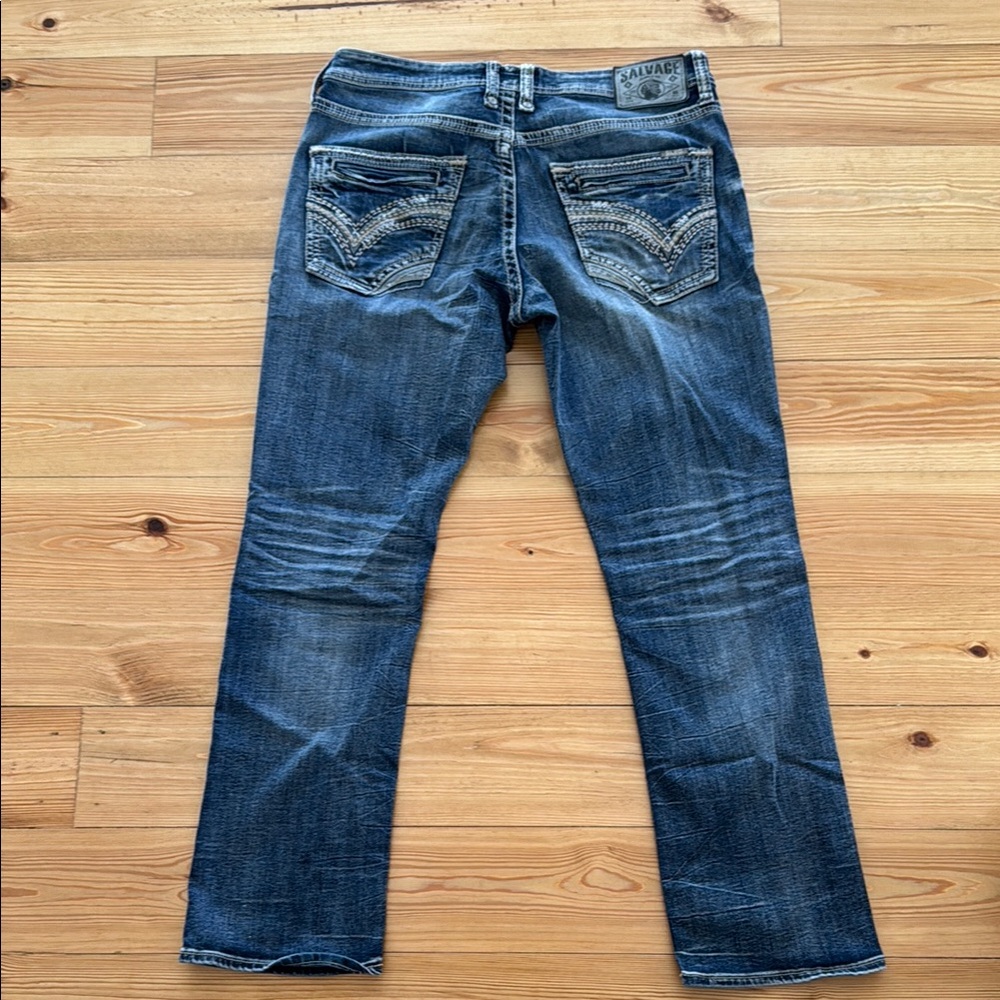 Salvage Men's Blue Jeans
Mayhem Straight, Regular Fit